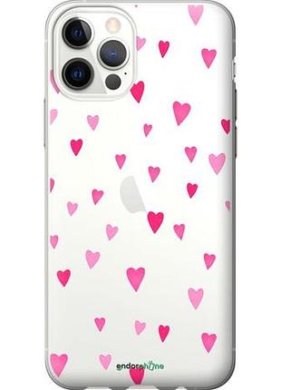 Чехол на iphone 12 pro сердечки 2 "4763u-2052-10746"