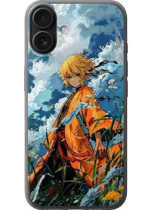 Чехол на iphone 16 plus zenitsu agatsuma "6117u-3714-10746"