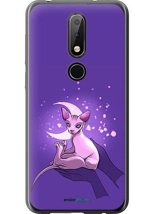Чехол на nokia 6.1 plus кот2 "4676u-1539-10746"