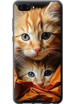 Чехол на huawei nova 2s котики 2 "5664u-1388-10746"