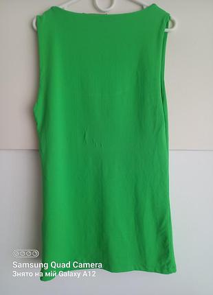 Новая молодежная майка с двойной тканью на груди и спине ткань "масло" zara 2