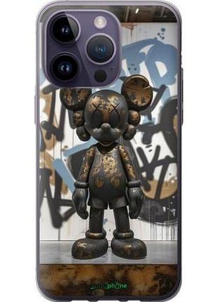 Чехол на iphone 14 pro max bronze kaws v2 "6098u-2667-10746"