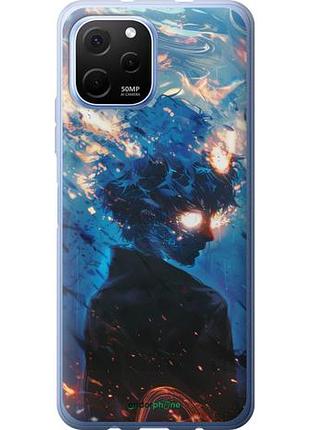 Чехол на huawei nova y61 сатору годжо "6129u-2983-10746"