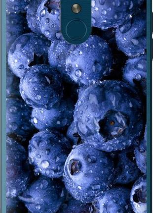 Чехол на lg k8 2018 голубика "4459u-1384-10746"