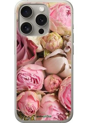 Чехол на iphone 15 pro розы v2 "2320u-3096-10746"
