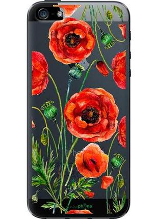Чохол на iphone 5s намальовані маки "4278u-21-10746"
