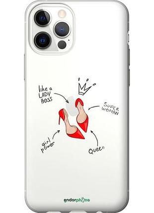 Чехол на iphone 12 pro женщина "4599u-2052-10746"