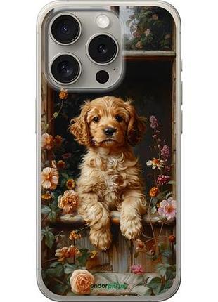 Чохол на iphone 15 pro цуценя cocker spaniel "6136u-3096-10746"