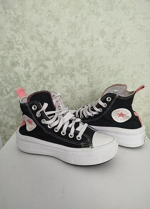 Женские кеды модель converse chuck taylor all star move platform high.