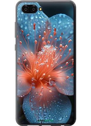 Чохол на huawei nova 2s роса на квітці "6039u-1388-10746"