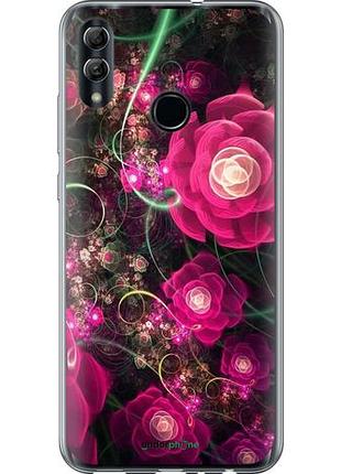 Чехол на huawei honor 10 lite абстрактные цветы 3 "850u-1618-10746"
