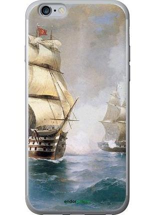 Чехол на iphone 6 plus айвазовский. корабли "160u-48-10746"