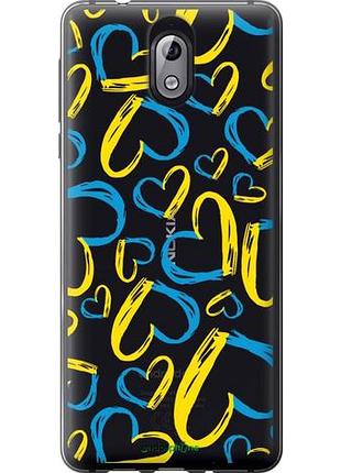 Чехол на nokia 3.1 сердца ua "5292u-1530-10746"