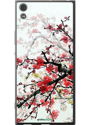 Чехол на sony xperia xa1 ultra g3212 цветущий куст "831u-1237-10746"