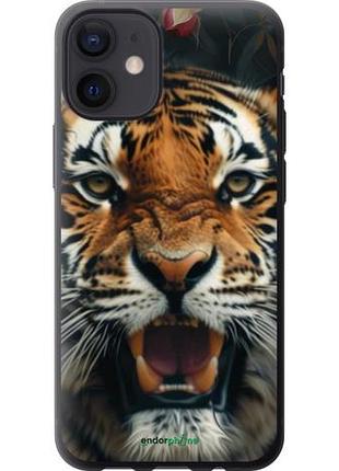 Чехол на iphone 12 mini тигровое величие "6080u-2071-10746"