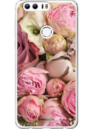 Чехол на huawei honor 8 розы v2 "2320u-351-10746"