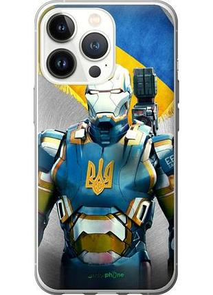 Чехол на iphone 13 pro украинский киборг "980u-2372-10746"