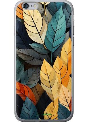 Чехол на iphone 6s plus кольорове листя "5644u-91-10746"