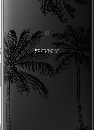 Чехол на sony xperia m5 e5633 пальмы1 "4634u-217-10746"