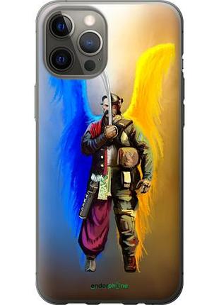 Чехол на iphone 12 pro max воин-ангел "5317u-2054-10746"