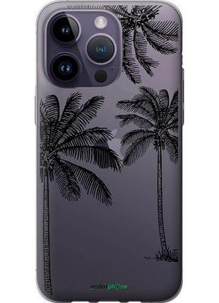 Чехол на iphone 14 pro max пальмы1 "4634u-2667-10746"