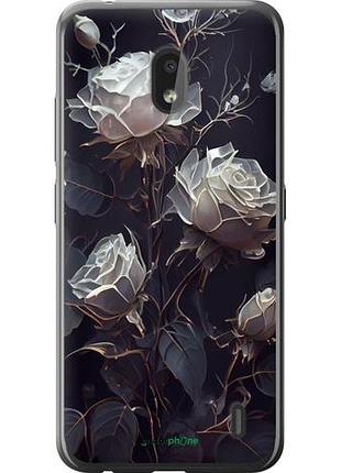 Чехол на nokia 2.2 розы 2 "5550u-1706-10746"