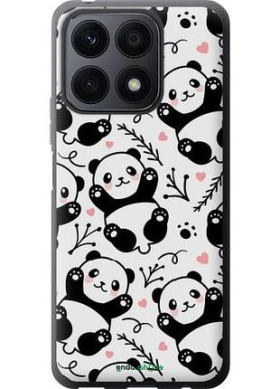 Чехол на huawei honor x8a панды "4318u-2963-10746"