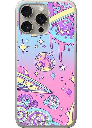 Чохол на iphone 15 pro max рожева галактика "4146u-3098-10746"