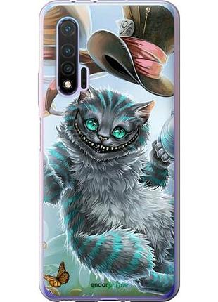 Чехол на huawei nova 6 чеширский кот 2 "3993u-1821-10746"