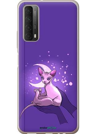Чехол на huawei p smart 2021 кот2 "4676u-2100-10746"