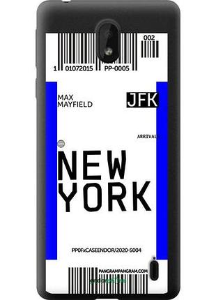 Чехол на nokia 1 plus new york "4861u-1677-10746"