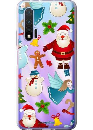 Чехол на huawei nova 6 новогодний 1 "4614u-1821-10746"