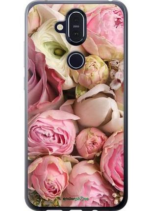 Чохол на nokia 8.1 троянди v2"2320u-1620-10746"