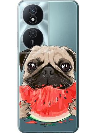 Чехол на huawei honor play 50 plus мопс и арбуз "4665u-3399-10746"