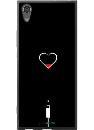 Чехол на sony xperia xa1 g3112 подзарядка сердца "4274u-964-10746"