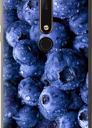 Чехол на nokia 6 2018 голубика "4459u-1386-10746"