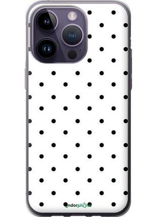 Чехол на iphone 14 pro max горох "4289u-2667-10746"