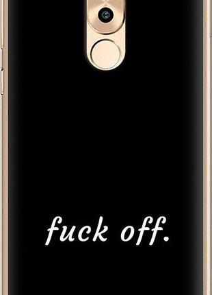 Чехол на huawei mate 9 lite fuck off "4731u-474-10746"