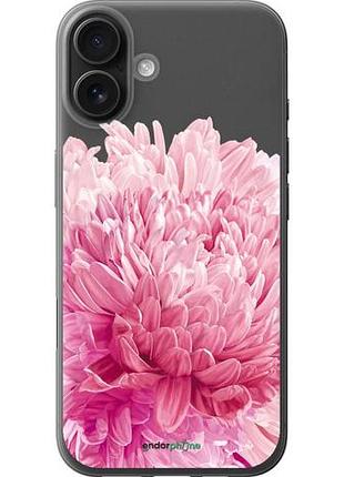 Чехол на iphone 16 plus хризантема "4666u-3714-10746"