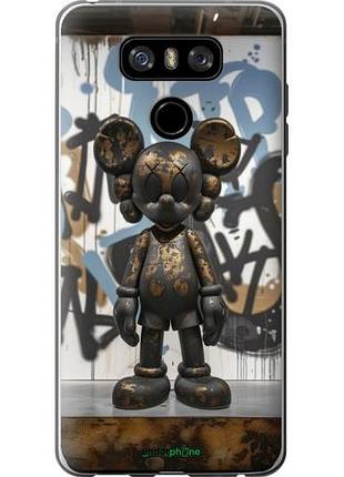Чехол на lg g6 bronze kaws v2 "6098u-836-10746"