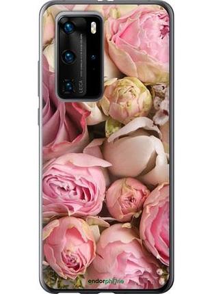 Чехол на huawei p40 pro розы v2 "2320u-1839-10746"