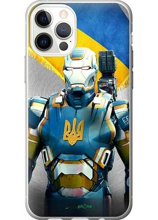 Чехол на iphone 12 pro украинский киборг "980u-2052-10746"