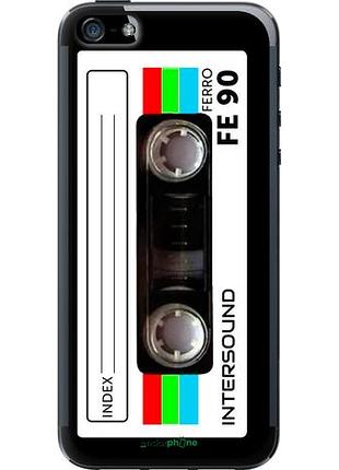 Чехол на iphone 5 кассета с90 "4894u-18-10746"