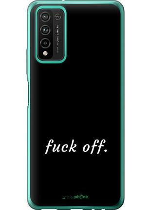 Чехол на huawei honor 10x lite fuck off "4731u-2198-10746"