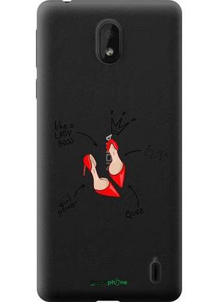 Чехол на nokia 1 plus женщина "4599u-1677-10746"