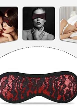 Маска тематична ann summers червона чорна