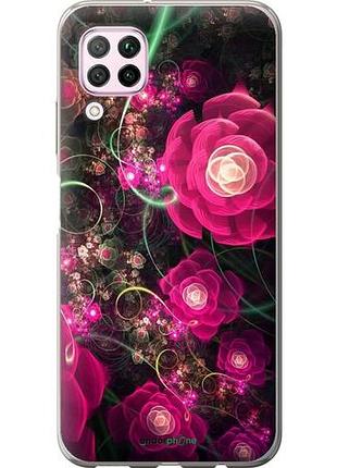 Чохол на huawei nova 6se абстрактні квіти 3 "850u-1823-10746"