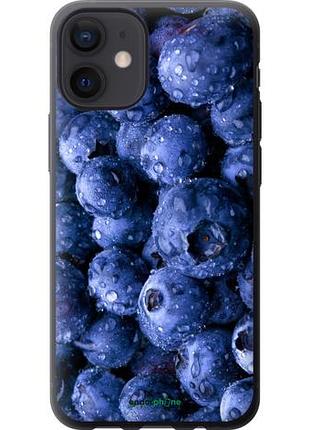 Чехол на iphone 12 mini голубика "4459u-2071-10746"