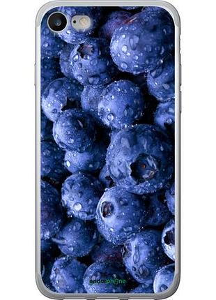 Чехол на iphone se 2020 голубика "4459u-2013-10746"