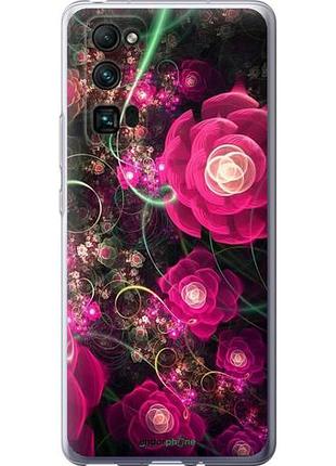 Чехол на huawei honor 30 pro абстрактные цветы 3 "850u-1920-10746"